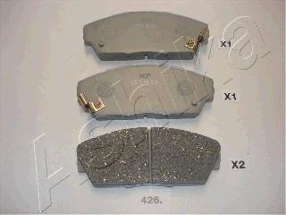 Комплект тормозных колодок, дисковый тормоз ASHIKA 50-04-426 (фото 1)