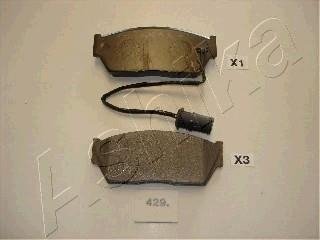 Комплект тормозных колодок, дисковый тормоз ASHIKA 50-04-429 (фото 1)