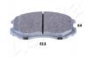 Комплект тормозных колодок, дисковый тормоз ASHIKA 50-06-613 (фото 1)
