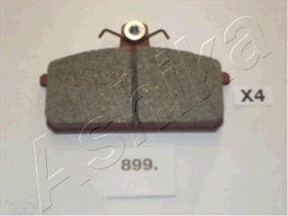 Комплект тормозных колодок, дисковый тормоз ASHIKA 50-08-899 (фото 1)