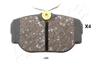 Гальмівні колодки, дискове гальмо (набір) ASHIKA 51-0L-L02