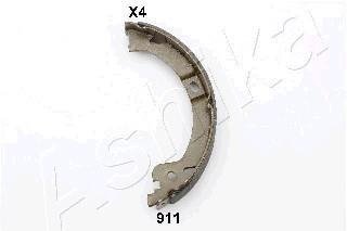 Комплект тормозных колодок, стояночная тормозная система ASHIKA 55-09-911 (фото 1)
