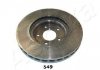 Тормозной диск ASHIKA 60-05-549 (фото 2)