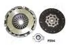 Комплект зчеплення Fiat Doblo 1.9 JTD 01- (d=230mm) (+вижимний) ASHIKA 92-FI-FI04 (фото 2)