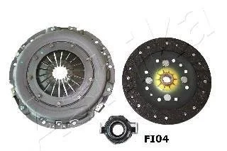 Комплект зчеплення Fiat Doblo 1.9 JTD 01- (d=230mm) (+вижимний) ASHIKA 92-FI-FI04 (фото 1)