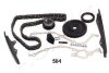 Ланцюг ГРМ (кількість ланок: 102) MITSUBISHI PAJERO I NISSAN URVAN PORSCHE 911, BOXSTER 2.0-3.4 12.82-12.02 ASHIKA KCK504 (фото 1)