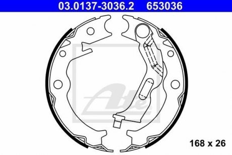 SZCZКKI HAM 03.0137-3036.2 CHEVROLET EPICA 2.0 06-, 2.0D 07-, LACETTI 1.8 05- TYЈ ATE 03013730362