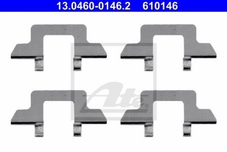 Гальмівні колодки (монтажний набір) ATE 13046001462 (фото 1)