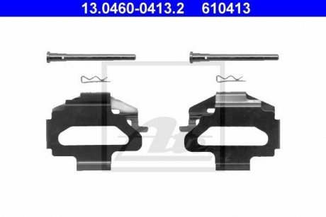 Гальмівні колодки (монтажний набір) ATE 13046004132