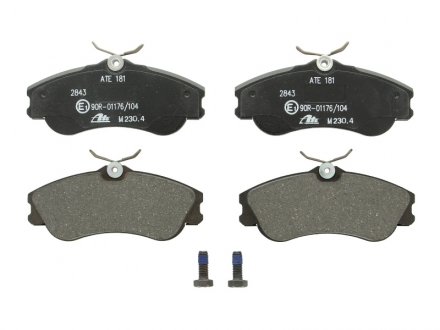 Комплект тормозных колодок, дисковый тормоз ATE 13.0460-2862.2 (фото 1)