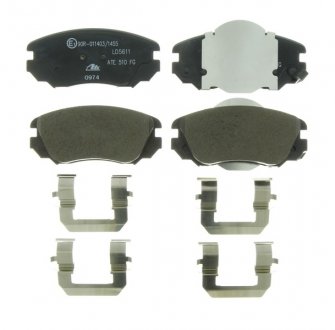 Комплект тормозных колодок, дисковый тормоз ATE 13.0470-5611.2