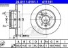 Гальмівний диск 24.0111-0151.1