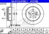 Диск гальмівний 24.0112-0195.1