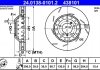 Диск гальмівнийPRZOD LEWA 24.0138-0101.2