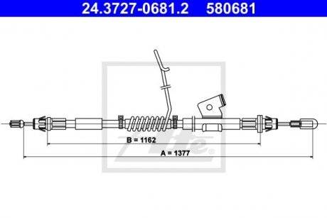 Автозапчасть ATE 24372706812