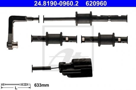 CZUJNIK KLOCKрW HAM. JAGUAR T. XF 2,0 02- ATE 24819009602