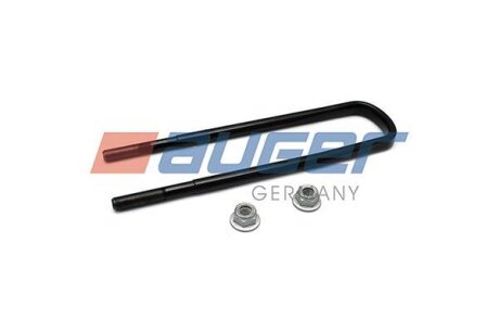 Скоба кріплення ресори 415мм M18x1,5мм MERCEDES ATEGO, ATEGO 2, ATEGO 3 4.2D-7.7D 01.98- AUGER 77606