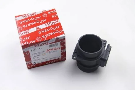 Витратомір повітря (4 конт.) Citroen C4/Peugeot 307, 308 2.0/2.7HDi 04- AUTLOG LM1142