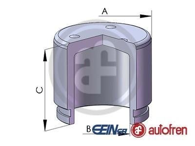 Поршень, корпус скобы тормоза AUTOFREN D025252