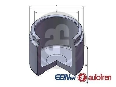 Поршень, корпус скоби гальма AUTOFREN D02533