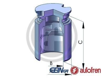 Поршень тормозного суппорта AUTOFREN D025577 (фото 1)