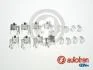 Комплект монтажний гальмівних колодок перед Mazda 6/Auris/Rav 4 05- D42869A