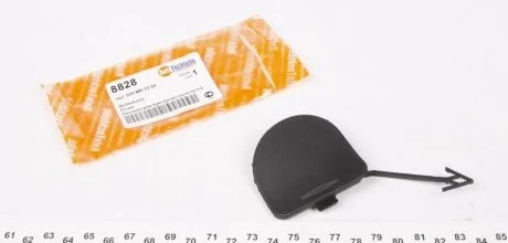 Заглушка буксировочного крюка переднего бампера AUTOTECHTEILE 100 8828