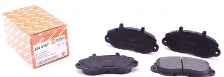 Колодки гальмівні (передні) Renault Master 98- R15 AUTOTECHTEILE 504 0157