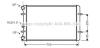 Радиатор GOLF4/A3/TT/LEON BRAZED (Ava) AVA COOLING AI2129 (фото 2)