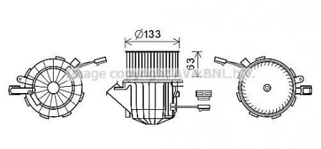 Компресор салону AVA COOLING AI8394