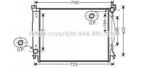 Теплообменник AVA COOLING AIA2245