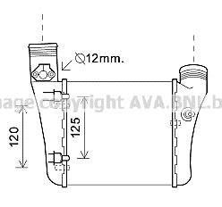 Интеркулер AVA COOLING AIA4333 (фото 1)