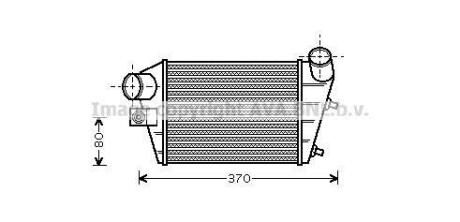 Интеркулер AVA COOLING ALA4086 (фото 1)