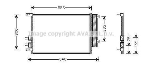 Конденсатор AVA COOLING ALA5088D