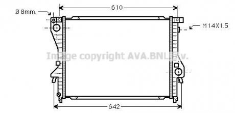 Теплообменник AVA COOLING BWA2222 (фото 1)