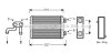 Радіатор пічки BMW 3 (E36) 1.6-2.5 01.94-08.00 AVA COOLING BWA6257 (фото 1)