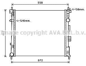 Теплообменник AVA COOLING DN2407