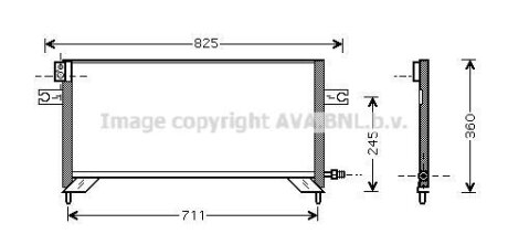 Конденсатор, кондиционер AVA COOLING DN5204