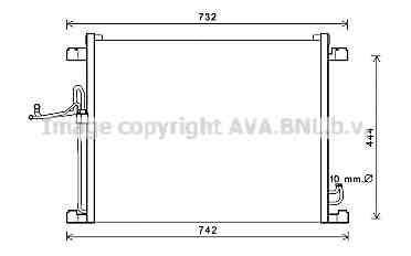 КОНДЕНСЕР AVA COOLING DN5392