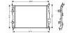 Радіатор двигуна NISSAN QASHQAI +2, QASHQAI I 1.6 02.07-12.13 DNA2278