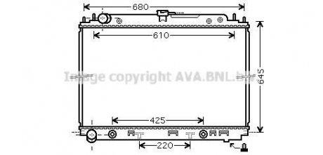 Теплообменник AVA COOLING DNA2297 (фото 1)