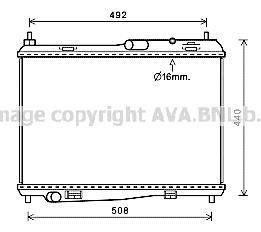 Теплообменник AVA COOLING FD2620 (фото 1)