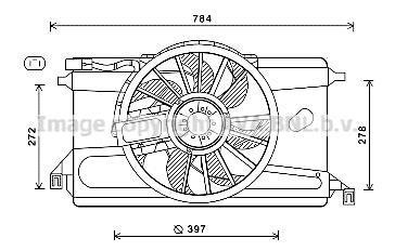 Вентилятор AVA COOLING FD7561