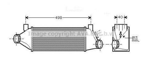 Інтеркулер AVA COOLING FDA4385 (фото 1)