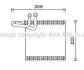 Випаровувач кондиціонера FORD FIESTA VI 1.25-1.6D 06.08-04.17 FDV493