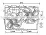 Вентилятор радіатора (з корпусом) CITROEN JUMPER II, FIAT DUCATO, PEUGEOT BOXER 2.2D/2.3D/3.0D 04.06- FT7584