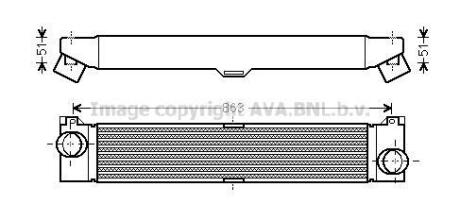 Теплообменник AVA COOLING FTA4360