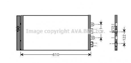 Конденсатор AVA COOLING FTA5298D (фото 1)