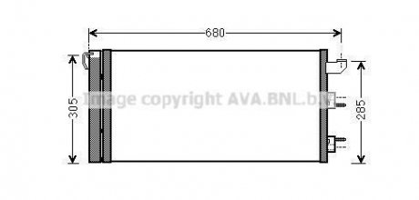 Конденсатор AVA COOLING FTA5406D (фото 1)