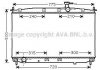 Радиатор охлаждения двигателя Hyundai Santa Fe II (06-11) MT (HY2173) AVA